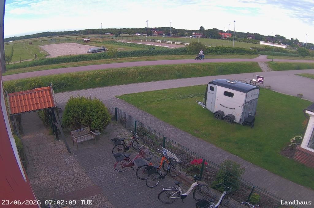Archiv Foto Webcam Langeoog: Landhaus am Schniederdamm