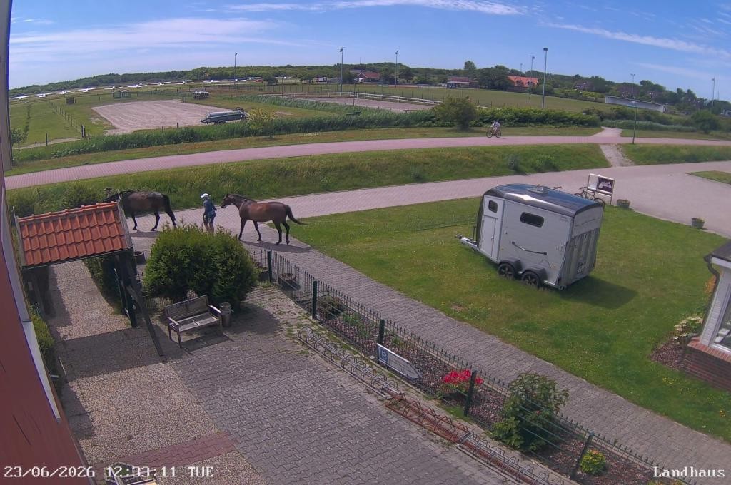Archiv Foto Webcam Langeoog: Landhaus am Schniederdamm