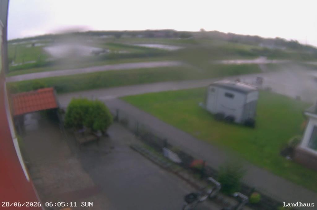 Archiv Foto Webcam Langeoog: Landhaus am Schniederdamm