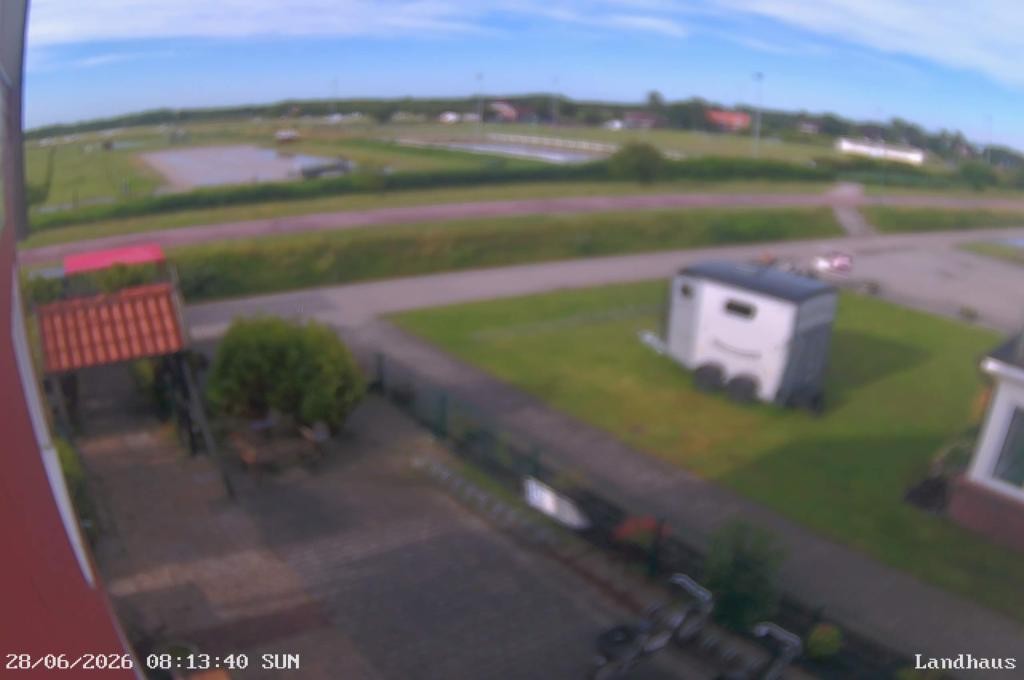 Archiv Foto Webcam Langeoog: Landhaus am Schniederdamm