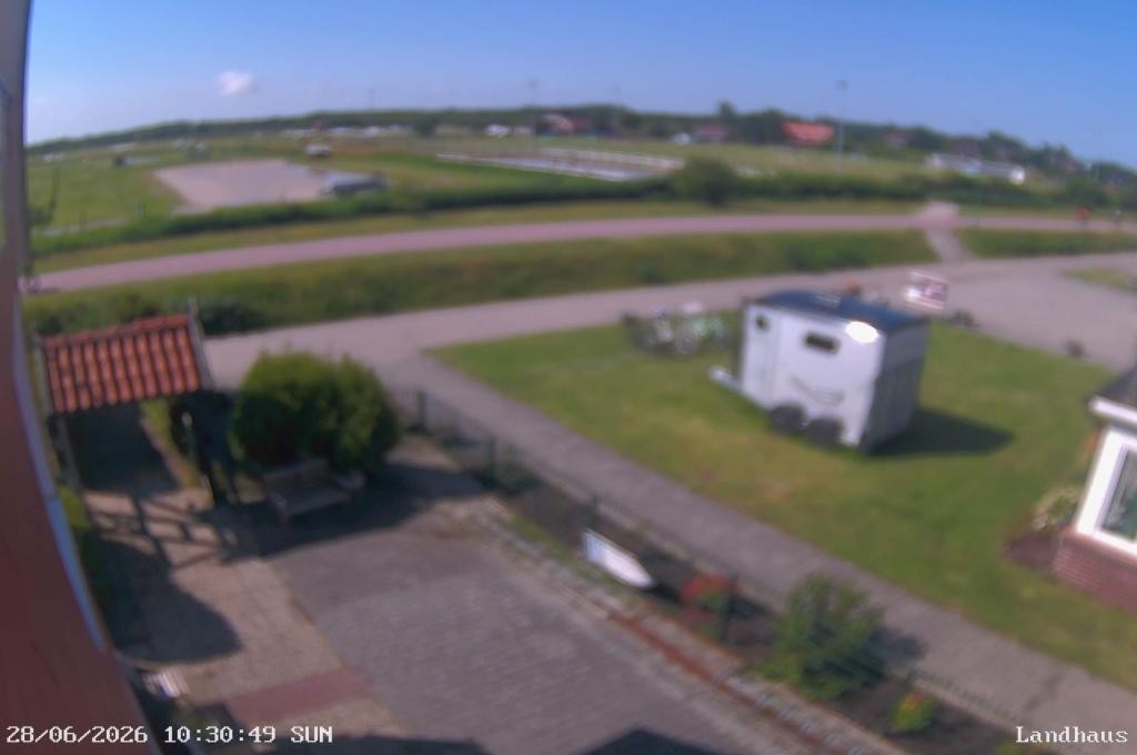 Archiv Foto Webcam Langeoog: Landhaus am Schniederdamm