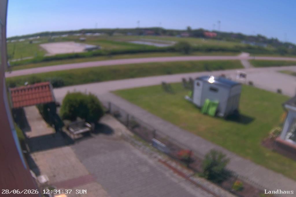 Archiv Foto Webcam Langeoog: Landhaus am Schniederdamm