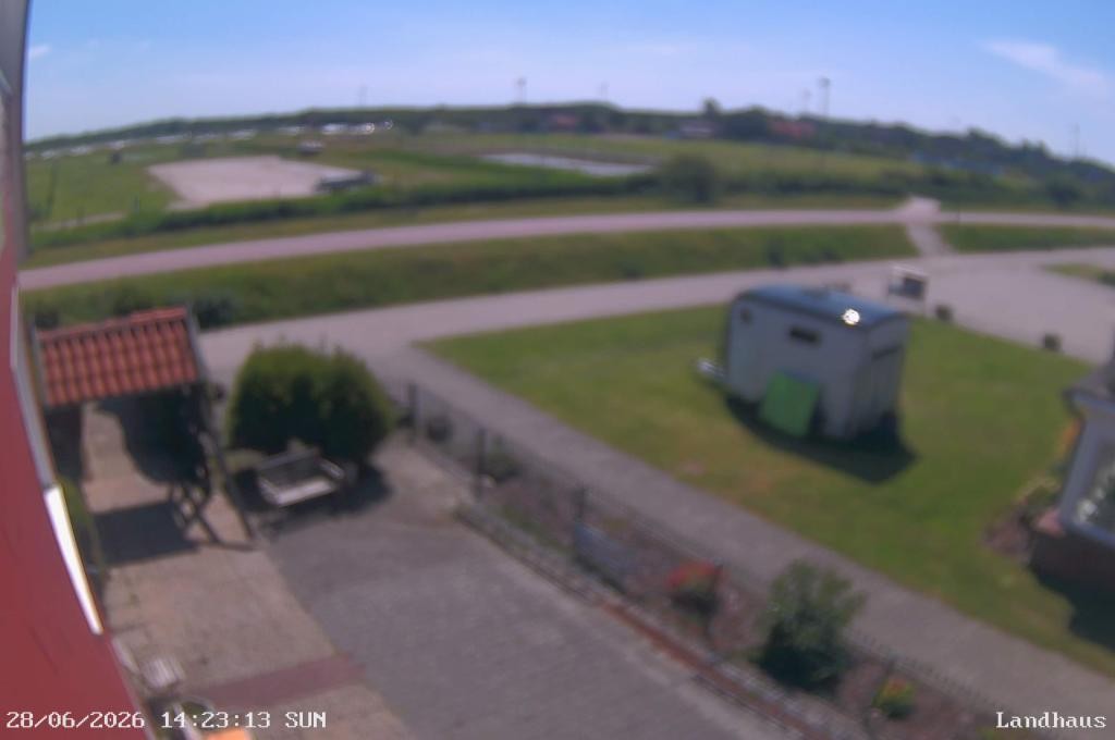 Archiv Foto Webcam Langeoog: Landhaus am Schniederdamm