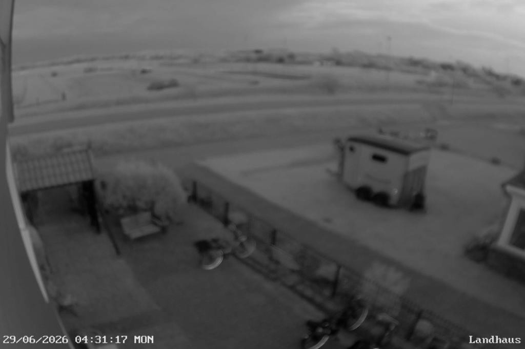 Archiv Foto Webcam Langeoog: Landhaus am Schniederdamm