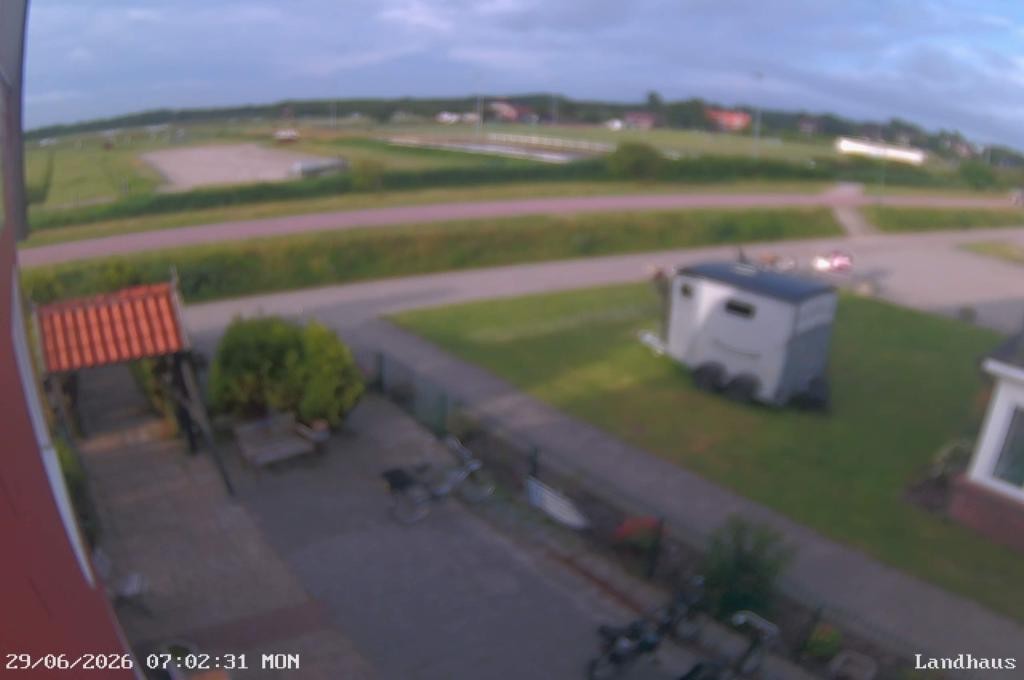 Archiv Foto Webcam Langeoog: Landhaus am Schniederdamm