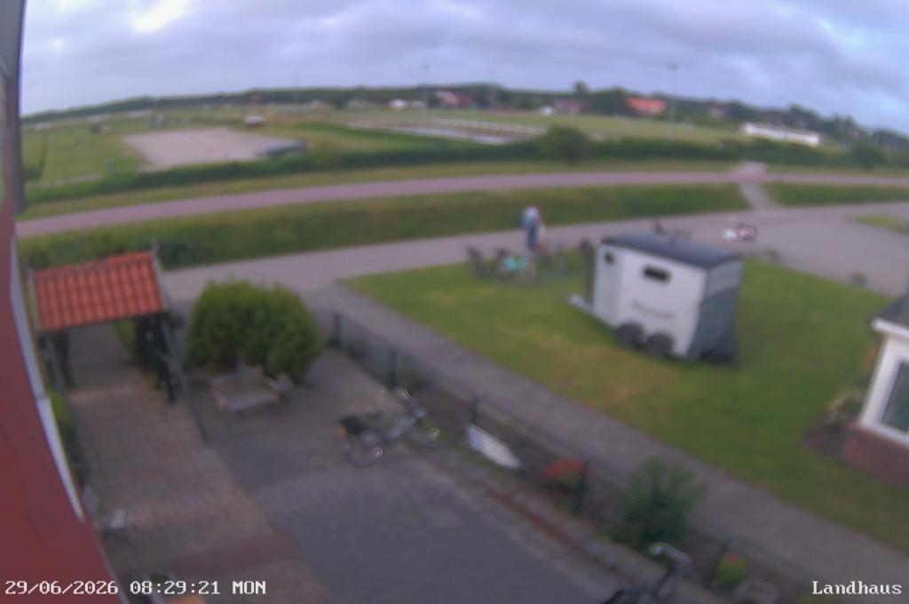 Archiv Foto Webcam Langeoog: Landhaus am Schniederdamm