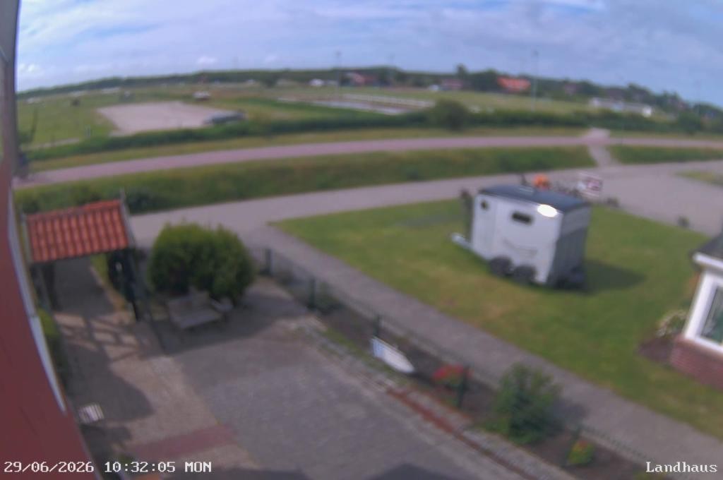 Archiv Foto Webcam Langeoog: Landhaus am Schniederdamm