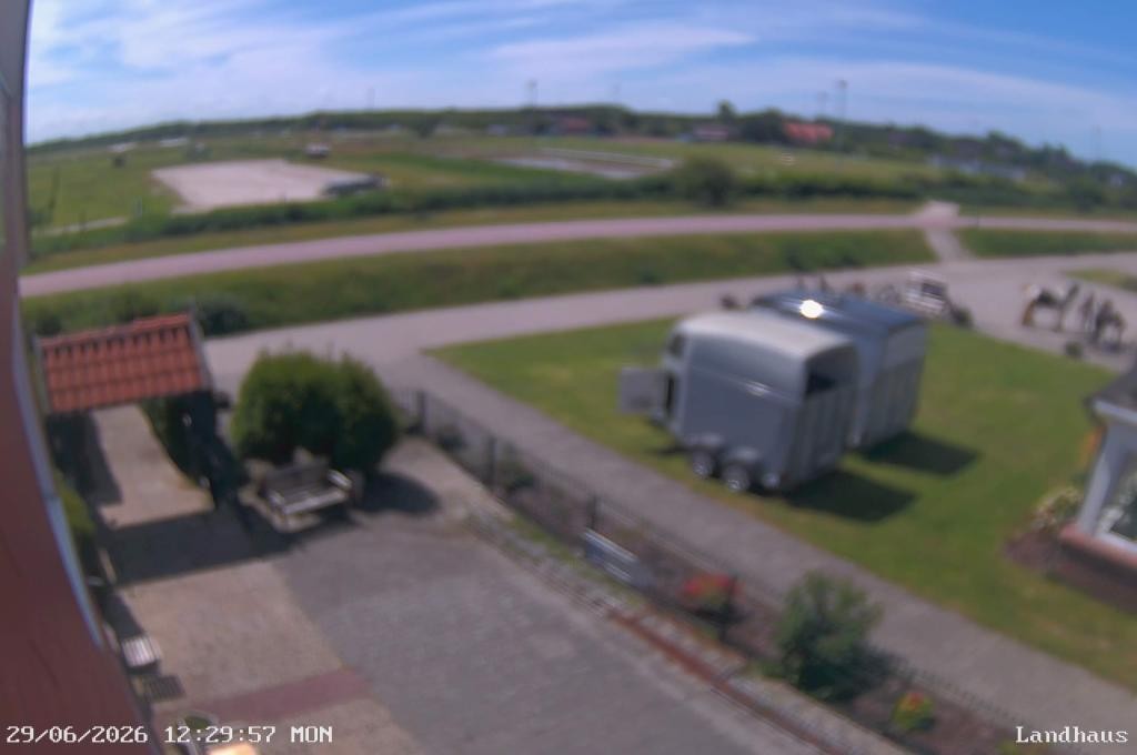 Archiv Foto Webcam Langeoog: Landhaus am Schniederdamm