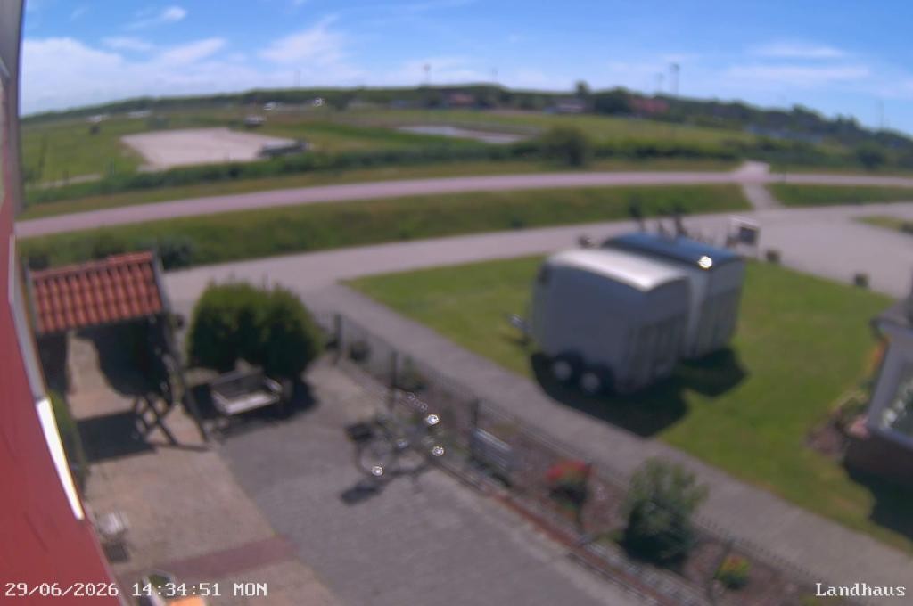 Archiv Foto Webcam Langeoog: Landhaus am Schniederdamm