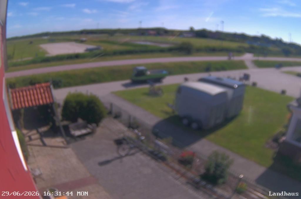 Archiv Foto Webcam Langeoog: Landhaus am Schniederdamm