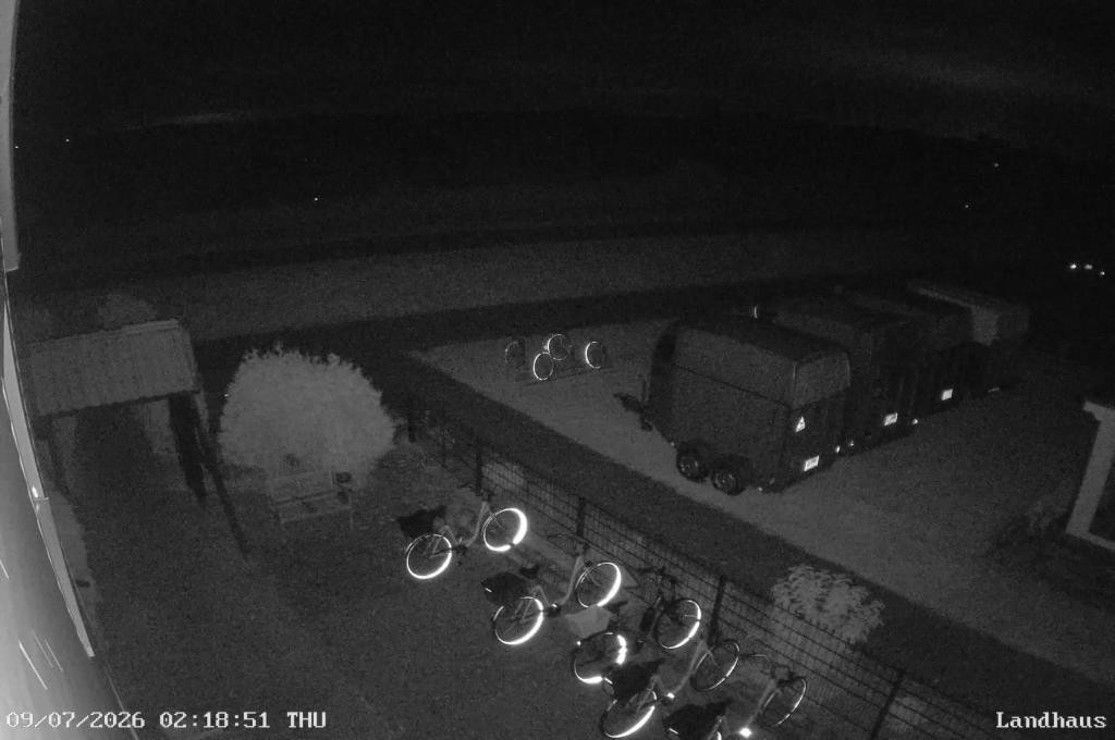 Archiv Foto Webcam Langeoog: Landhaus am Schniederdamm