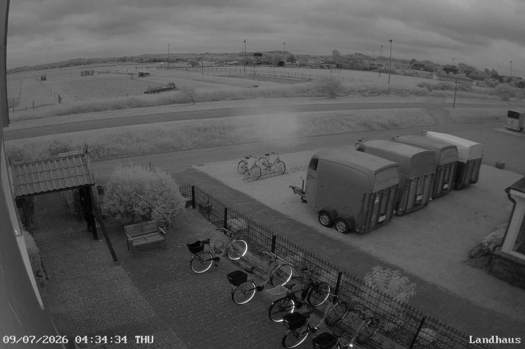 Archiv Foto Webcam Langeoog: Landhaus am Schniederdamm