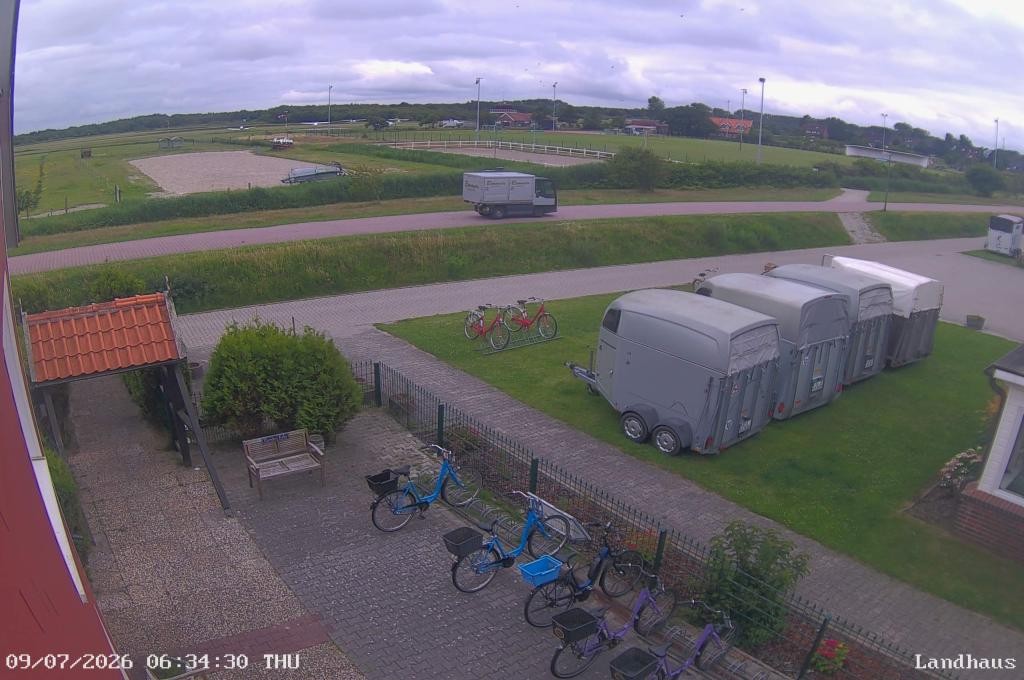 Archiv Foto Webcam Langeoog: Landhaus am Schniederdamm