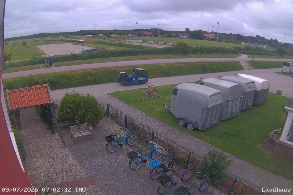 Archiv Foto Webcam Langeoog: Landhaus am Schniederdamm