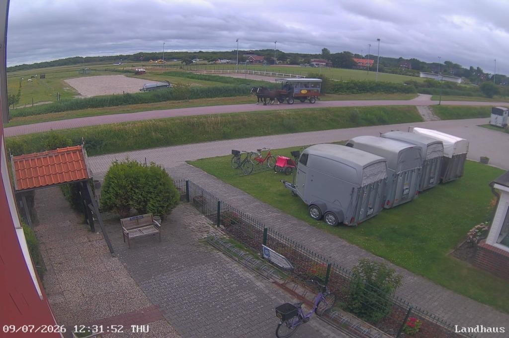 Archiv Foto Webcam Langeoog: Landhaus am Schniederdamm