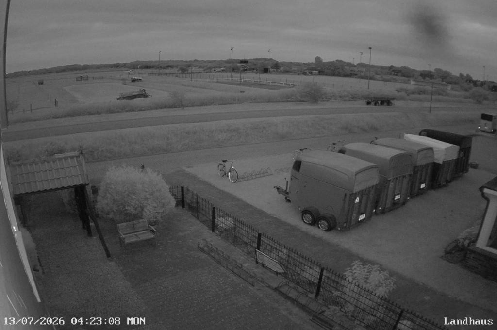Archiv Foto Webcam Langeoog: Landhaus am Schniederdamm