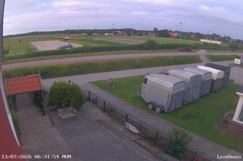 Archiv Foto Webcam Langeoog: Landhaus am Schniederdamm