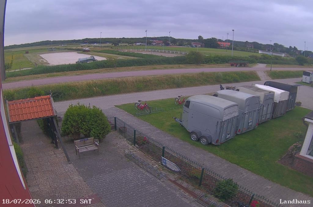 Archiv Foto Webcam Langeoog: Landhaus am Schniederdamm