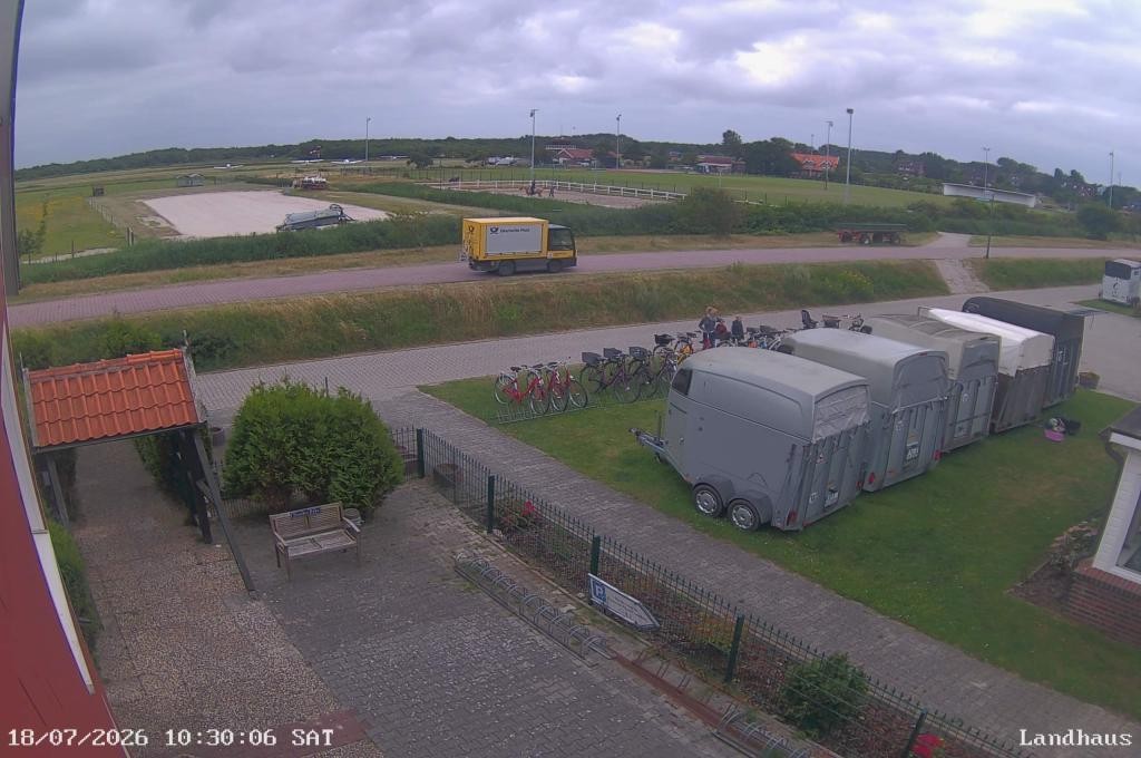 Archiv Foto Webcam Langeoog: Landhaus am Schniederdamm