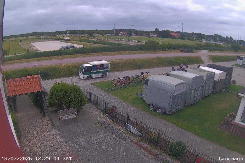 Archiv Foto Webcam Langeoog: Landhaus am Schniederdamm