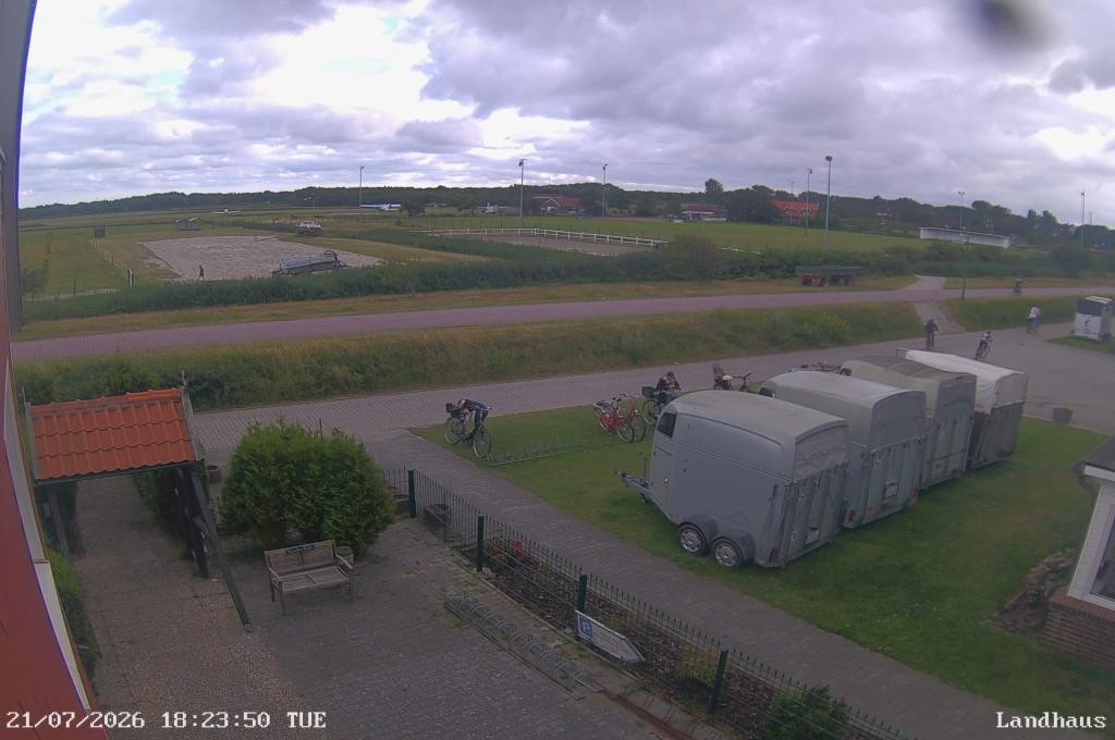 Archiv Foto Webcam Langeoog: Landhaus am Schniederdamm