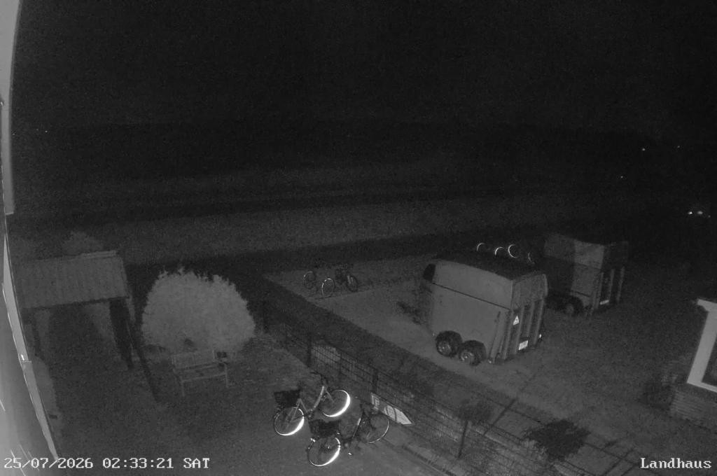 Archiv Foto Webcam Langeoog: Landhaus am Schniederdamm