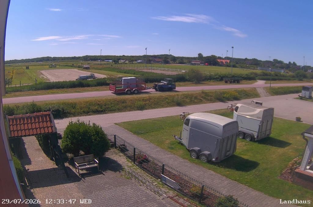 Archiv Foto Webcam Langeoog: Landhaus am Schniederdamm
