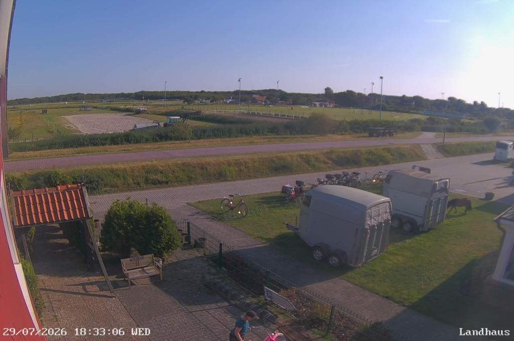 Archiv Foto Webcam Langeoog: Landhaus am Schniederdamm