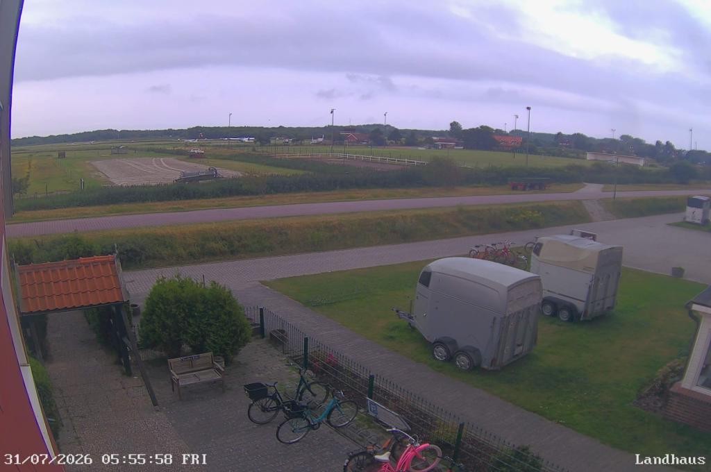 Archiv Foto Webcam Langeoog: Landhaus am Schniederdamm