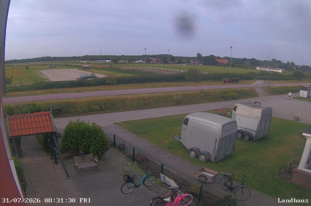 Archiv Foto Webcam Langeoog: Landhaus am Schniederdamm