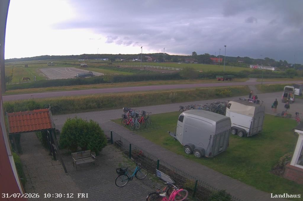 Archiv Foto Webcam Langeoog: Landhaus am Schniederdamm