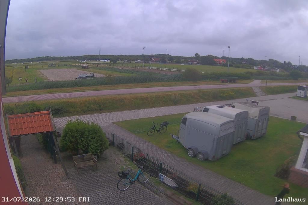 Archiv Foto Webcam Langeoog: Landhaus am Schniederdamm