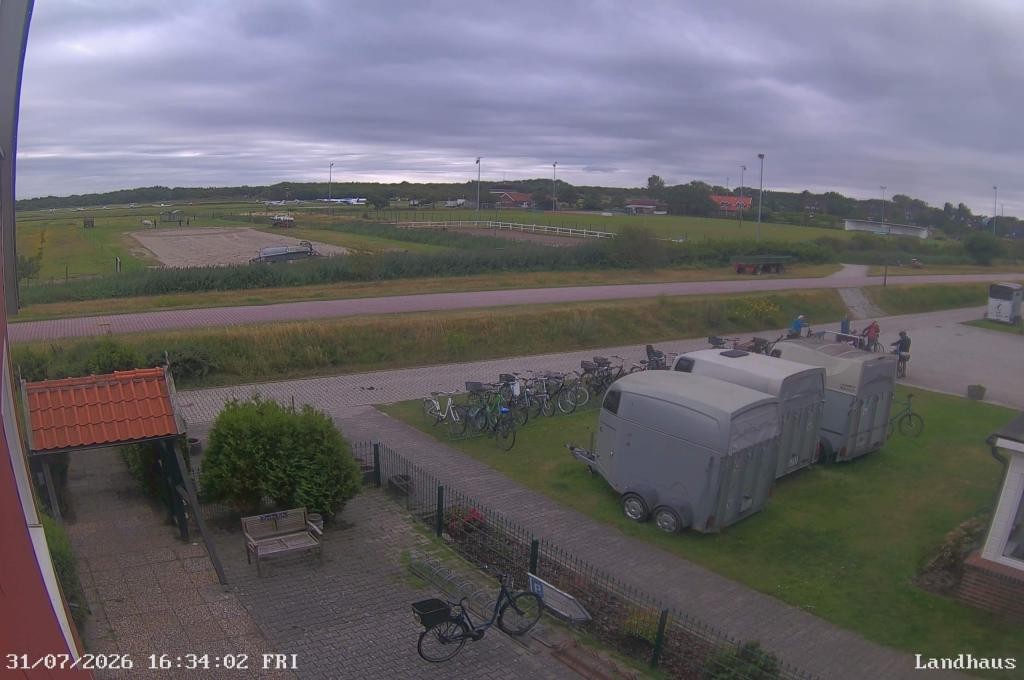 Archiv Foto Webcam Langeoog: Landhaus am Schniederdamm