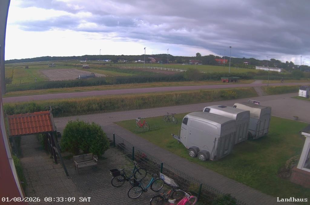 Archiv Foto Webcam Langeoog: Landhaus am Schniederdamm