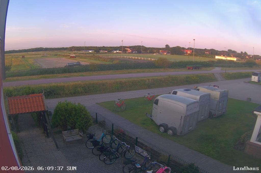 Archiv Foto Webcam Langeoog: Landhaus am Schniederdamm