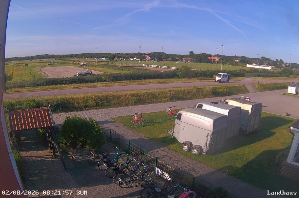Archiv Foto Webcam Langeoog: Landhaus am Schniederdamm