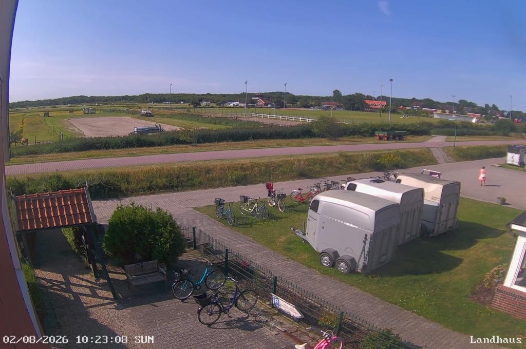 Archiv Foto Webcam Langeoog: Landhaus am Schniederdamm