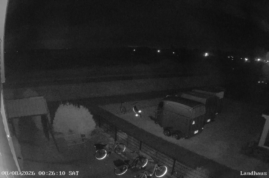 Archiv Foto Webcam Langeoog: Landhaus am Schniederdamm