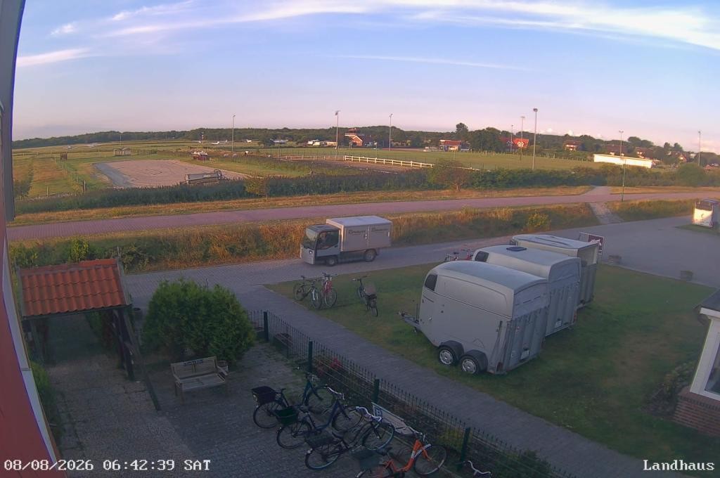 Archiv Foto Webcam Langeoog: Landhaus am Schniederdamm