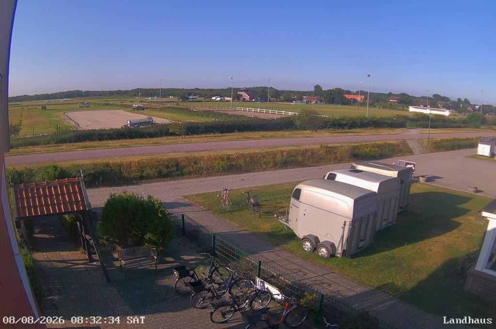 Archiv Foto Webcam Langeoog: Landhaus am Schniederdamm