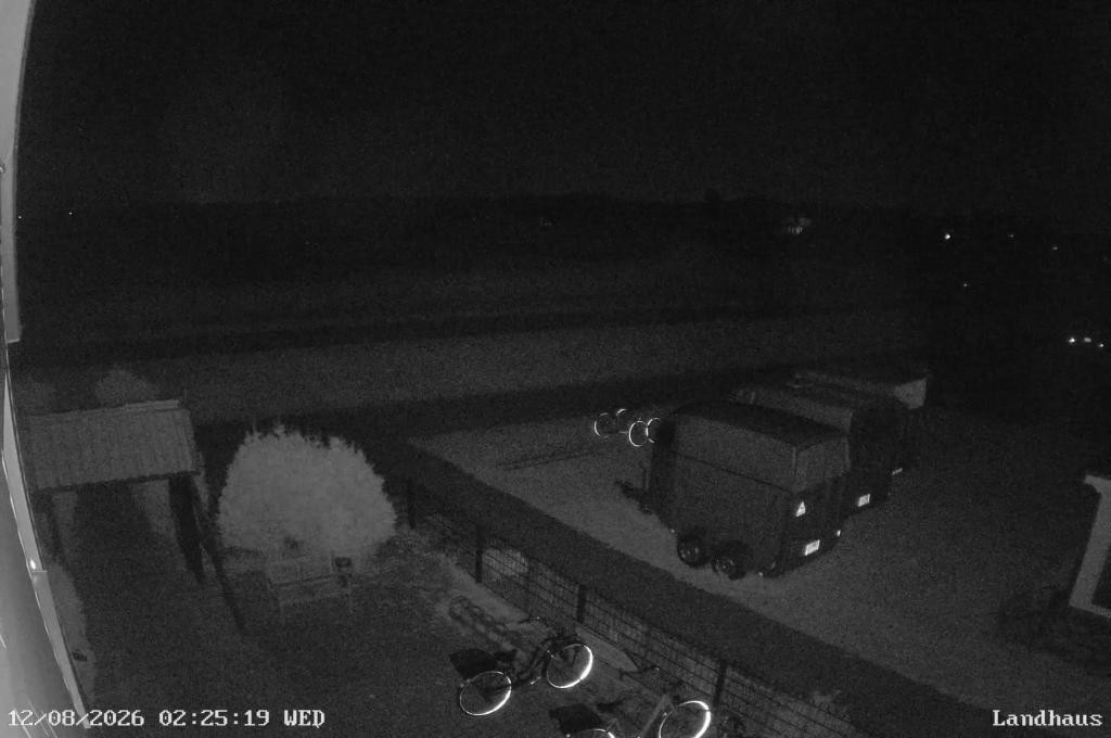 Archiv Foto Webcam Langeoog: Landhaus am Schniederdamm