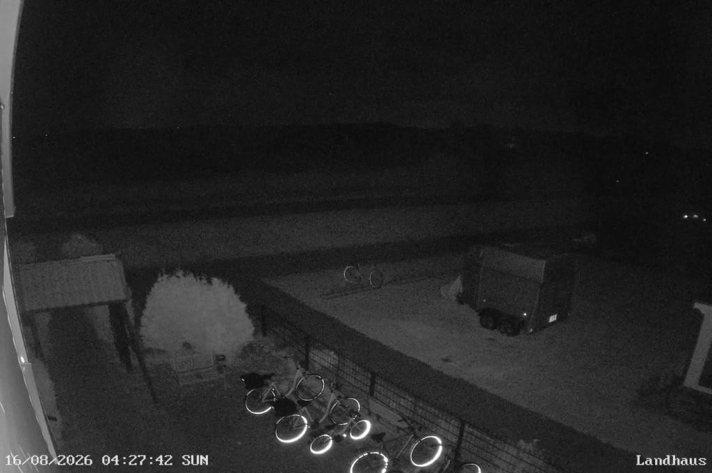 Archiv Foto Webcam Langeoog: Landhaus am Schniederdamm