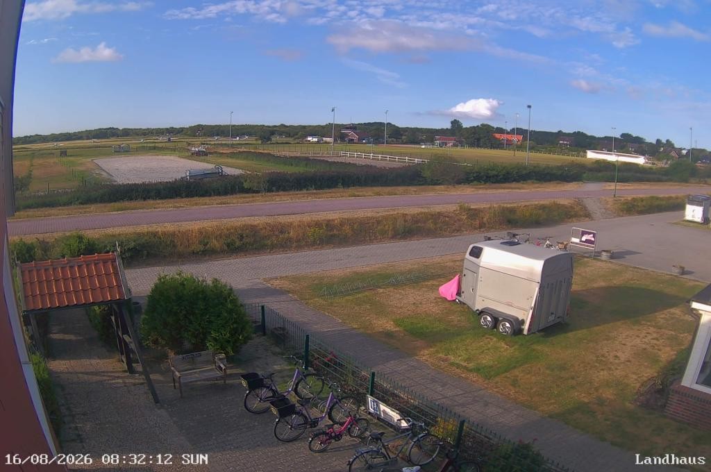 Archiv Foto Webcam Langeoog: Landhaus am Schniederdamm