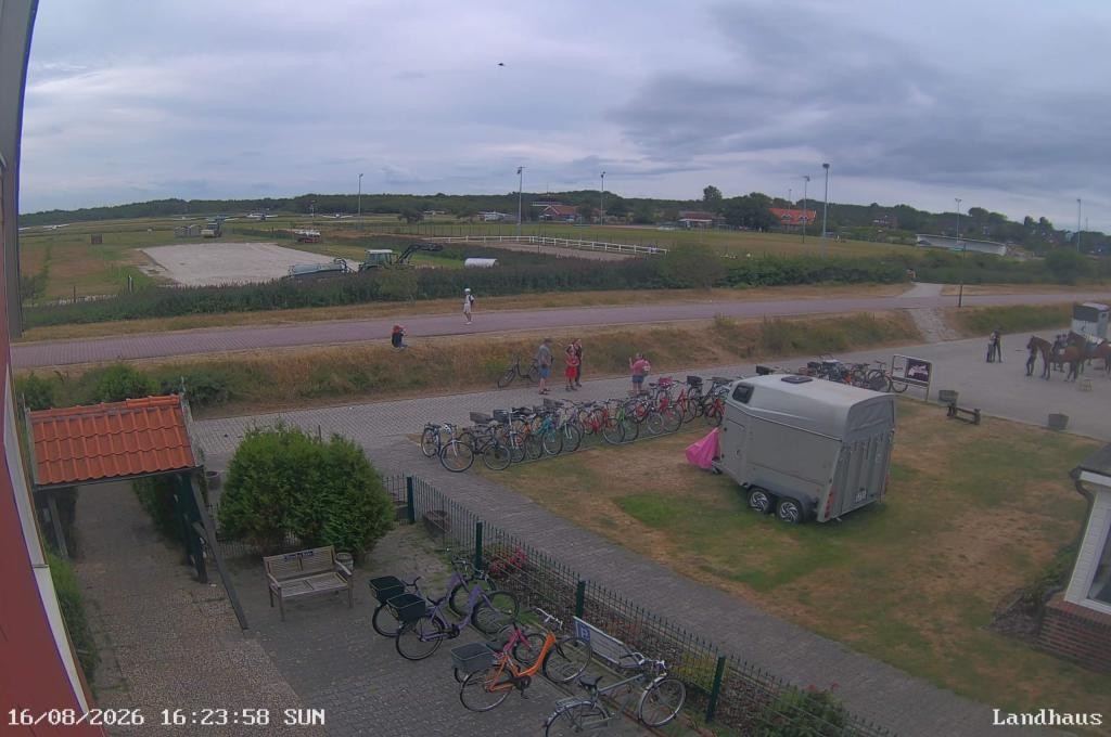 Archiv Foto Webcam Langeoog: Landhaus am Schniederdamm