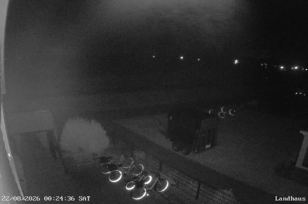 Archiv Foto Webcam Langeoog: Landhaus am Schniederdamm