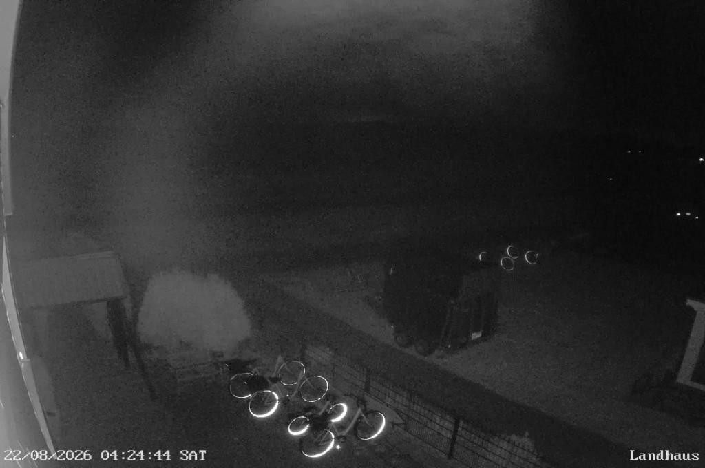 Archiv Foto Webcam Langeoog: Landhaus am Schniederdamm