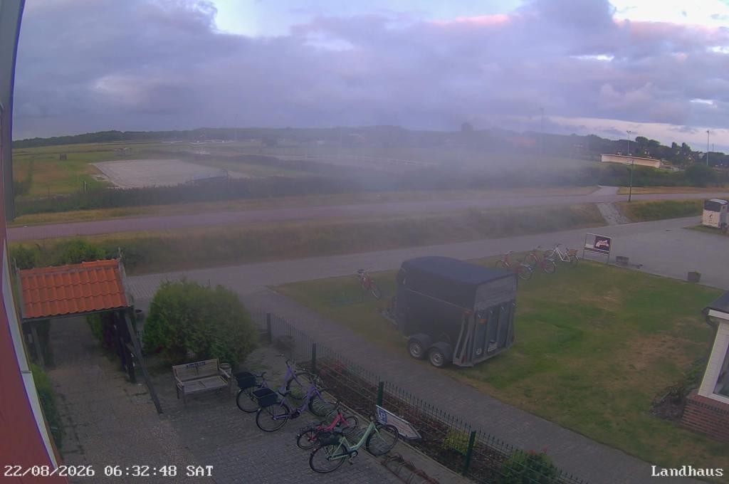 Archiv Foto Webcam Langeoog: Landhaus am Schniederdamm