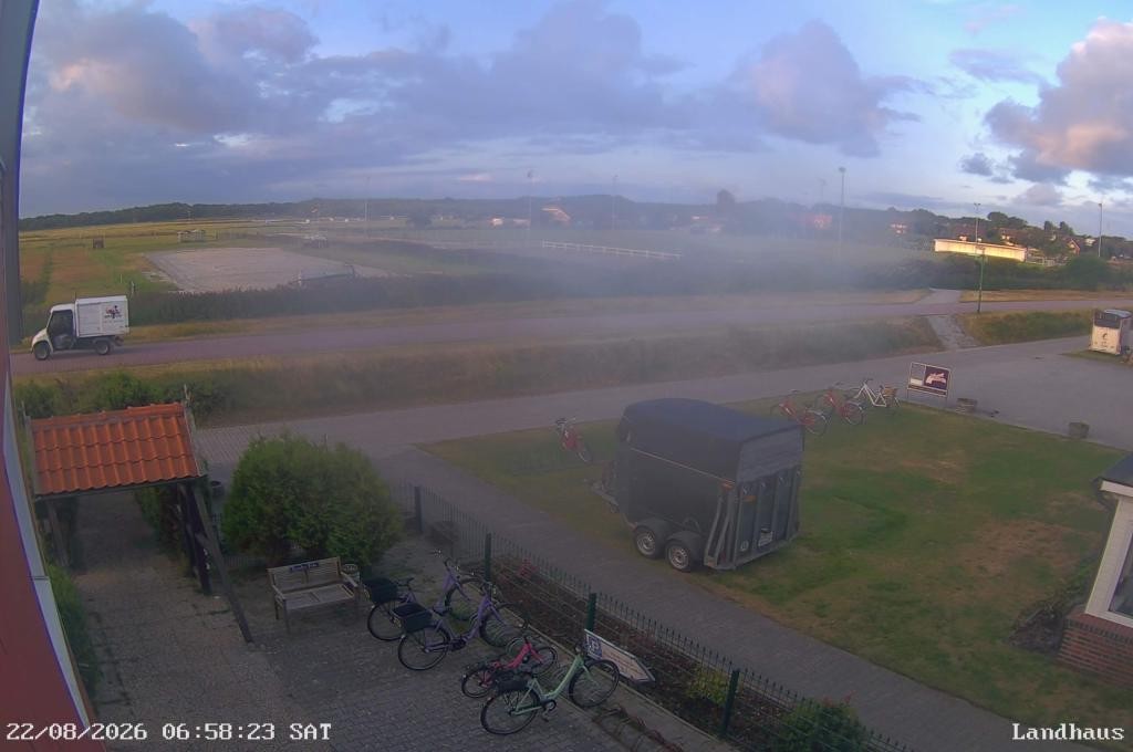Archiv Foto Webcam Langeoog: Landhaus am Schniederdamm