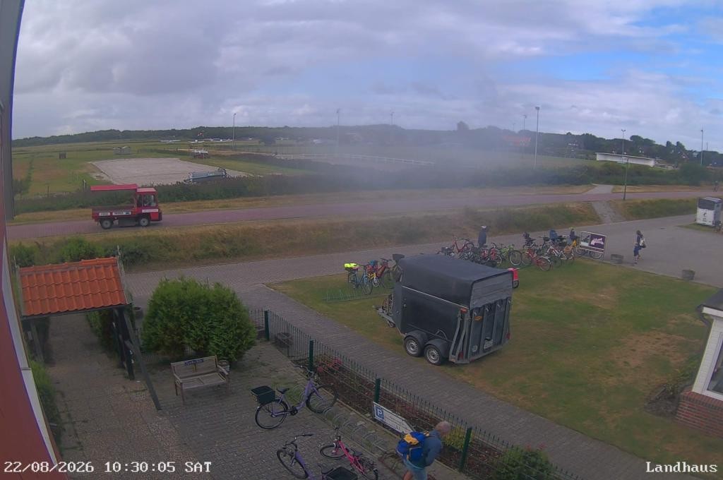 Archiv Foto Webcam Langeoog: Landhaus am Schniederdamm