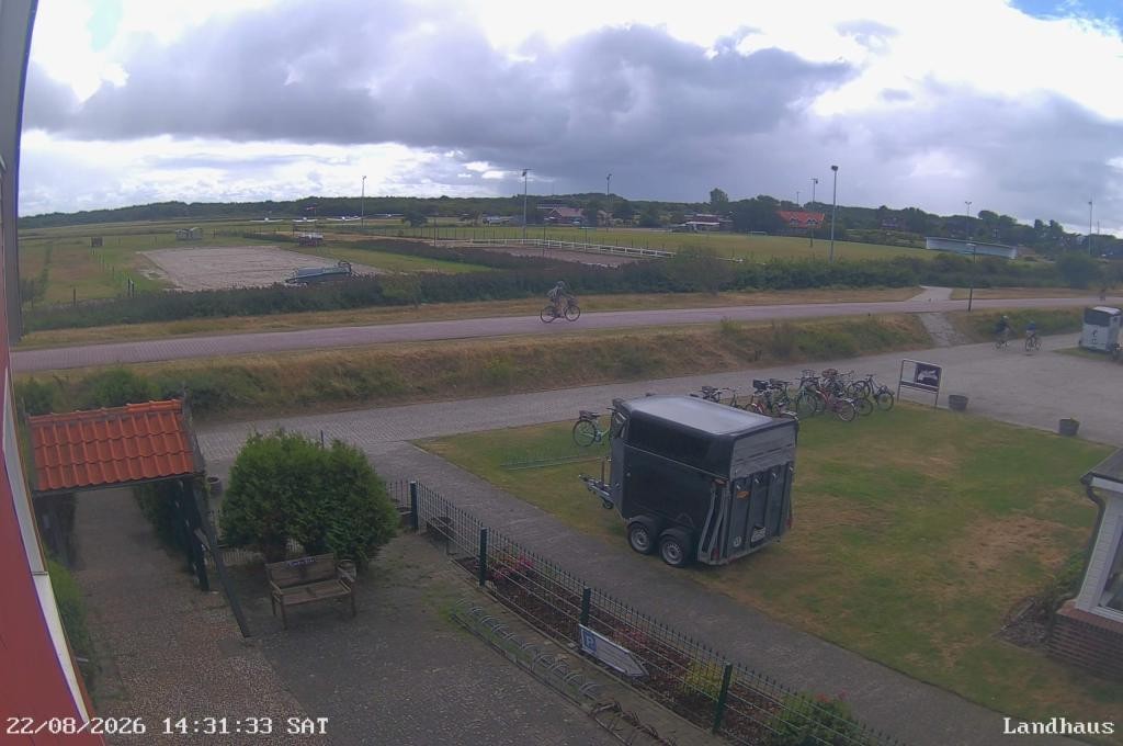 Archiv Foto Webcam Langeoog: Landhaus am Schniederdamm